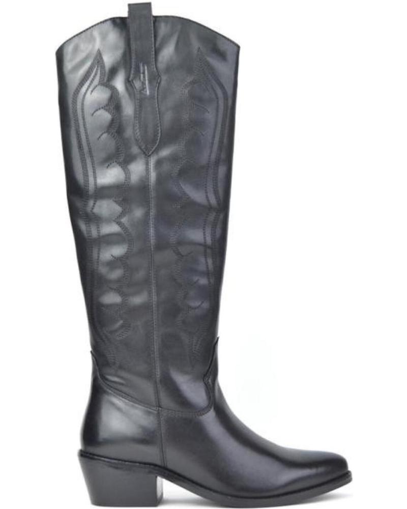 Woman boots BONAVENTURE BOTA SENORA PIEL NEGROPIEL NEGRO