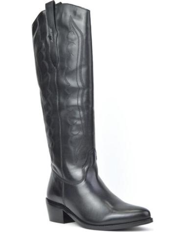 Woman boots BONAVENTURE BOTA SENORA PIEL NEGROPIEL NEGRO