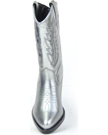 Botas de Mujer BONAVENTURE BOTA COWBOY PLATA METALPLATA METAL