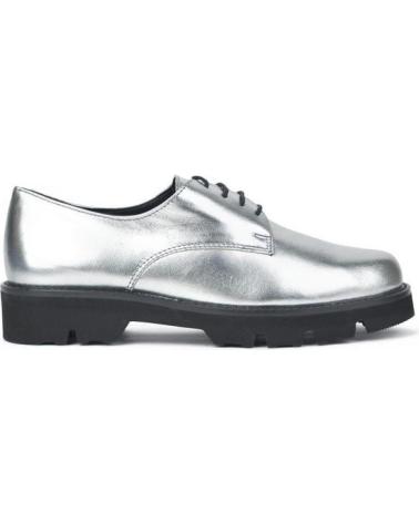 Zapatos de Mujer EL CABALLO ZAPATO MOCASIN PLATA METALPLATA METAL
