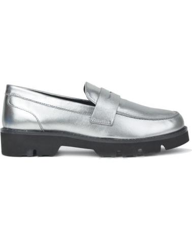 Zapatos de Mujer EL CABALLO ZAPATO MOCASIN PLATA METALPLATA METAL