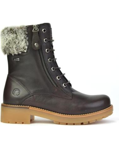 Stivaletti per Donna coronel tapiocca BOTIN SENORA PIEL MARRON PELOPIEL MARRON PELO