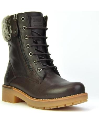 Stivaletti per Donna coronel tapiocca BOTIN SENORA PIEL MARRON PELOPIEL MARRON PELO