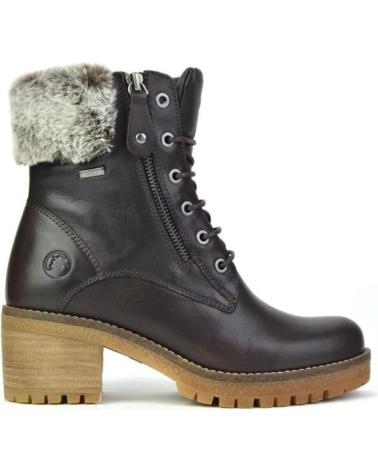 Botins de Mulher coronel tapiocca BOTIN SENORA PIEL MARRON PELOPIEL MARRON PELO