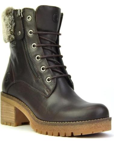 Botins de Mulher coronel tapiocca BOTIN SENORA PIEL MARRON PELOPIEL MARRON PELO