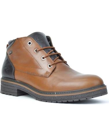 Man Mid boots KANGAROOS BOTIN CABALLERO PIEL CUERO-MARRONPIEL CUERO-MARRON