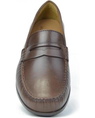 Mocasines de Hombre KANGAROOS MOCASIN CABALLERO PIEL MARRONMARRON