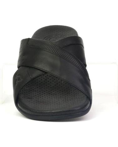 Sandalias de Hombre KANGAROOS SANDALIA CABALLERO PIEL NEGROPIEL NEGRO