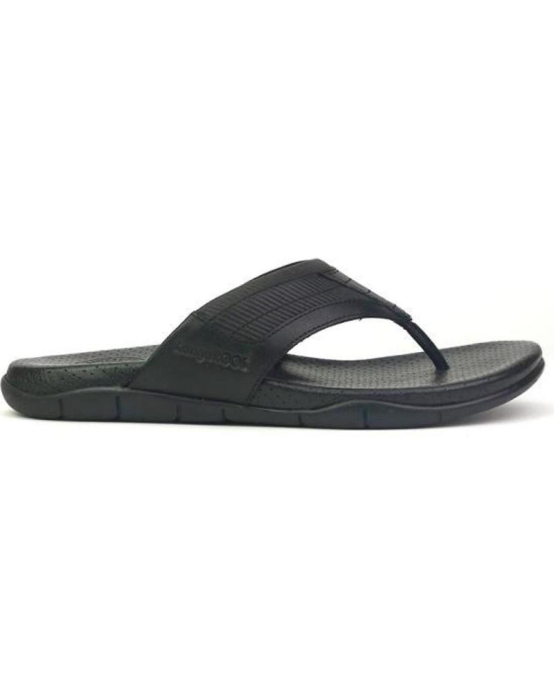 Sandalias de Hombre KANGAROOS SANDALIA CABALLERO PIEL NEGROPIEL NEGRO