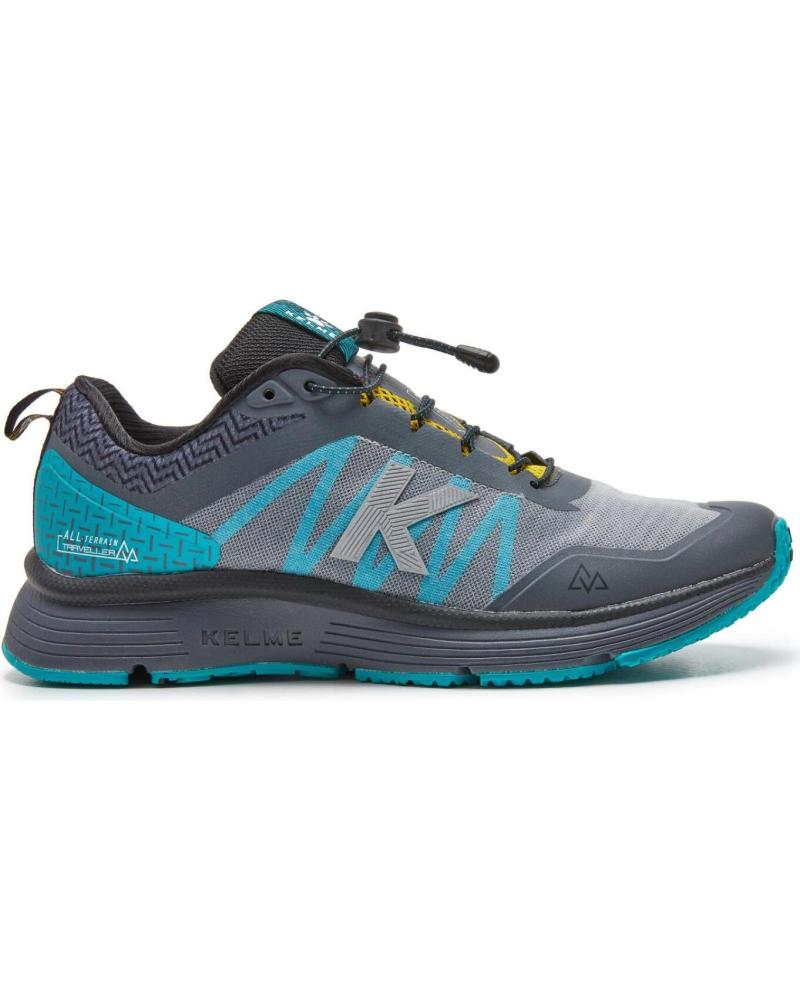 Sportivo per Donna e Uomo KELME WORLD TRAVEL GRIS