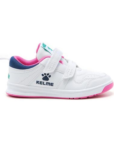 Deportivas de Niña KELME COMBA KID 18058-137 BLANCO BLANCO