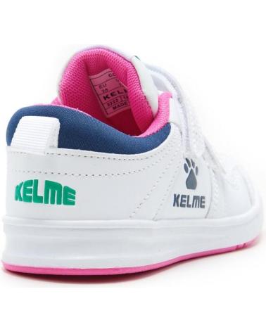 Deportivas de Niña KELME COMBA KID 18058-137 BLANCO BLANCO