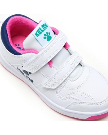 Deportivas de Niña KELME COMBA KID 18058-137 BLANCO BLANCO