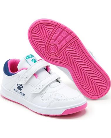 Deportivas de Niña KELME COMBA KID 18058-137 BLANCO BLANCO