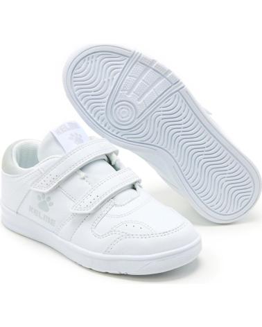 Deportivas de Niña y Niño KELME COMBA KID 18058-1171 BLANCO BLANCO