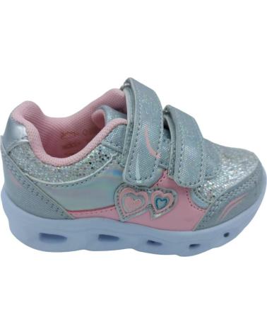Sportivo per Bambina CALZADOMANIA DEPORTIVO LUCES NINA PLATA