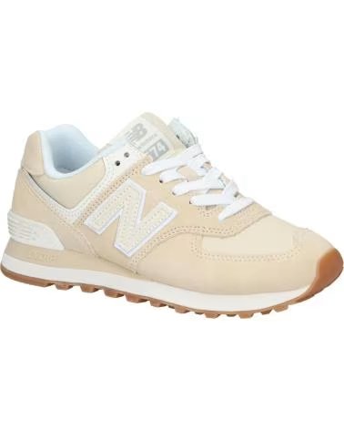 Sapatilhas de Mulher NEW BALANCE WL574QB2 WL574V2 SANDTONE