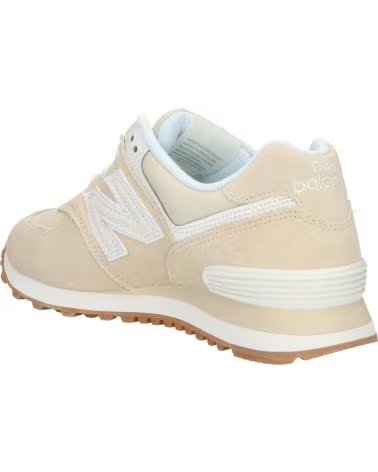 Sapatilhas de Mulher NEW BALANCE WL574QB2 WL574V2 SANDTONE