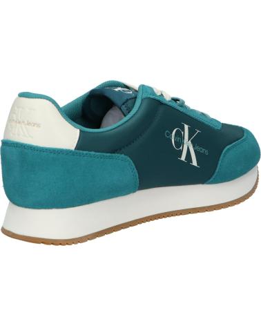 Zapatillas deporte de Hombre CALVIN KLEIN YM0YM00746 RETRO RUNNER 0G3 BAYOU-OIL BLUE-CREAMY WHITE