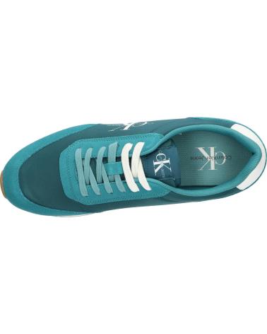 Zapatillas deporte de Hombre CALVIN KLEIN YM0YM00746 RETRO RUNNER 0G3 BAYOU-OIL BLUE-CREAMY WHITE