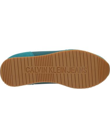 Zapatillas deporte de Hombre CALVIN KLEIN YM0YM00746 RETRO RUNNER 0G3 BAYOU-OIL BLUE-CREAMY WHITE