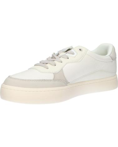 Zapatillas deporte de Hombre CALVIN KLEIN YM0YM00885 CLASSIC CUPSOLE 0GF CREAMY WHITE-EGGSHELL