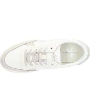 Zapatillas deporte de Hombre CALVIN KLEIN YM0YM00885 CLASSIC CUPSOLE 0GF CREAMY WHITE-EGGSHELL