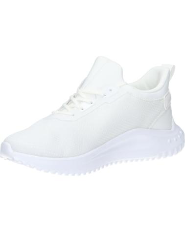 Sapatilhas de Mulher CALVIN KLEIN YW0YW01303 EVA RUN SLIPON 01W BRIGHT WHITE-BLACK