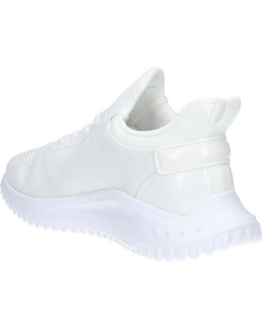 Sapatilhas de Mulher CALVIN KLEIN YW0YW01303 EVA RUN SLIPON 01W BRIGHT WHITE-BLACK