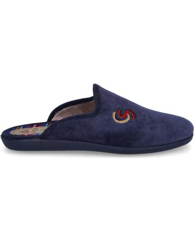 Pantofole per Uomo L&R SHOES LR SHOES 203 ZAPATILLAS DE CASA HOMBRE AZUL