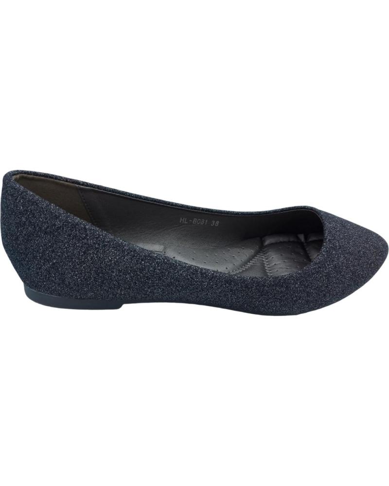 Schuhe für Damen CALZADOMANIA MANOLETINA BRILLO NEGRO