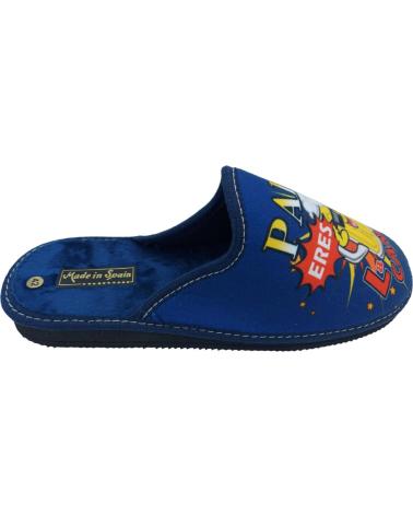 Hausschuhe-De-Hombre-CALZADOMANIA-ZAPATILLA-CASA-PAPA-MARINO