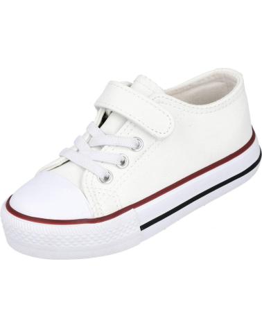 L&R SHOES ZAPATOS DE LONA LR SHOES EN PARA NINAS BLANCO