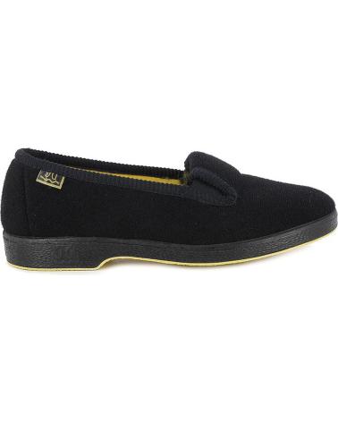 Pantofole per Donna D`CUTILLAS ZAPATILLA DOMESTICA DOCTOR CUTILLAS FIGUERAS 472 NEGRO