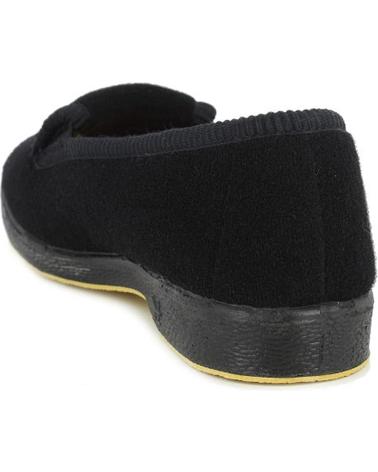 Pantofole per Donna D`CUTILLAS ZAPATILLA DOMESTICA DOCTOR CUTILLAS FIGUERAS 472 NEGRO