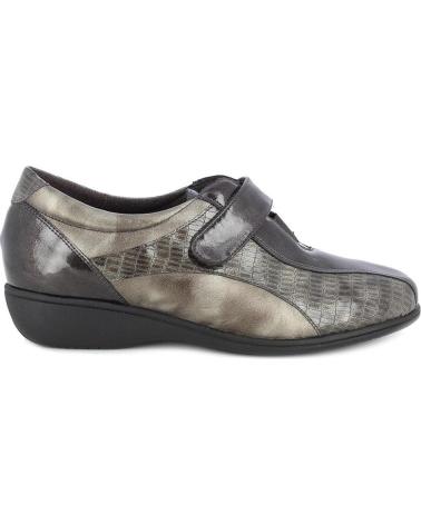 Zapatos de Mujer D`CUTILLAS DOCTOR CUTILLAS - ZAPATOS VELCRO INVIERNO MUJER PLANTI ANTRACITA