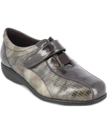 Zapatos de Mujer D`CUTILLAS DOCTOR CUTILLAS - ZAPATOS VELCRO INVIERNO MUJER PLANTI ANTRACITA