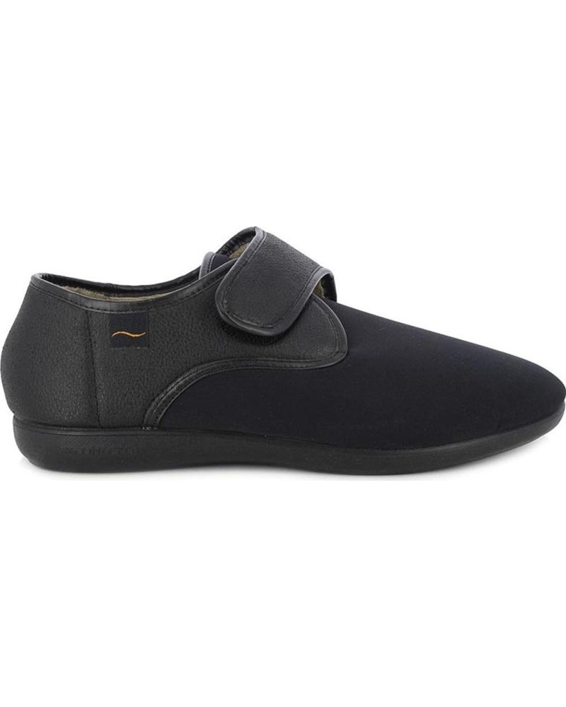 Pantofole per Uomo e Donna D`CUTILLAS ZAPATILLA DOMESTICA DOCTOR CUTILLAS SALOU 1506 NEGRO