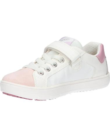 Sportivo per Bambina GEOX J35GZA 08514 J FASTICS C0674 WHITE-ROSE
