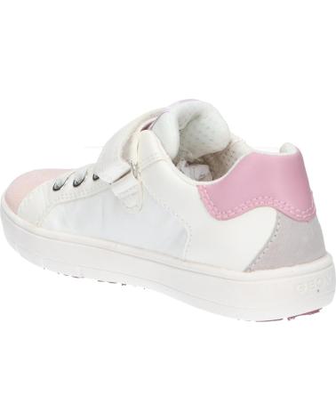 Sportivo per Bambina GEOX J35GZA 08514 J FASTICS C0674 WHITE-ROSE