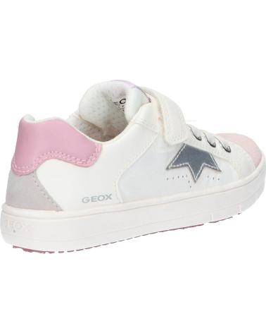 Sportivo per Bambina GEOX J35GZA 08514 J FASTICS C0674 WHITE-ROSE