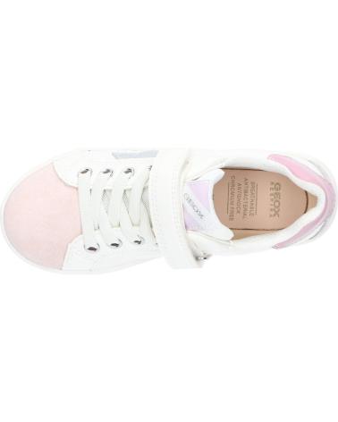 Sportivo per Bambina GEOX J35GZA 08514 J FASTICS C0674 WHITE-ROSE
