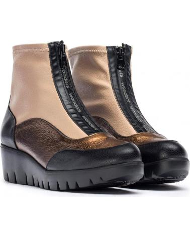 Botines de Mujer WONDERS BOTINES C33302 TAUPE