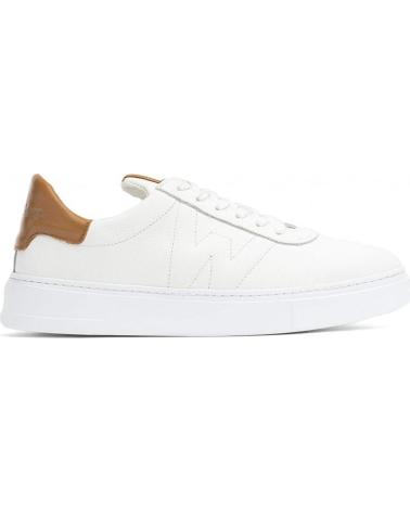 Zapatillas deporte de Hombre WONDERS DEPORTIVA PIEL RELIEVE CB-3920 BLANCO