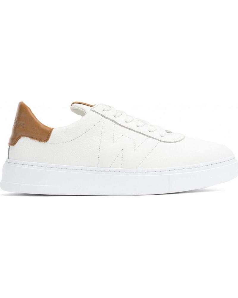 Zapatillas deporte de Hombre WONDERS DEPORTIVA PIEL RELIEVE CB-3920 BLANCO