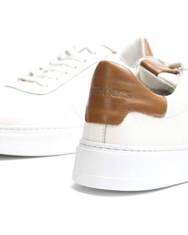 Zapatillas deporte de Hombre WONDERS DEPORTIVA PIEL RELIEVE CB-3920 BLANCO