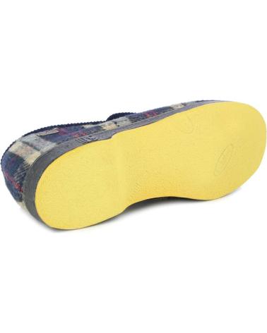 Pantofole per Uomo d`cutillas PANTUFLAS DOCTOR CUTILLAS 186 BILBAO MARINO