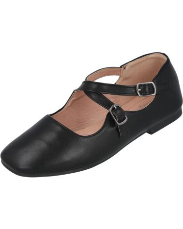Scarpe per Bambina L&R SHOES LR SHOES FH136 MERCEDITAS NINA NEGRO
