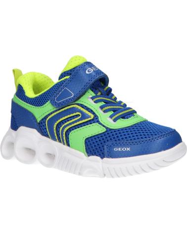 Deportivas de Niño GEOX J25GAB 014CE J WROOM C4344 ROYAL-LIME