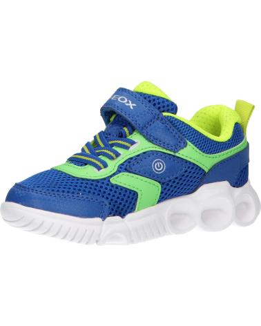 Deportivas de Niño GEOX J25GAB 014CE J WROOM C4344 ROYAL-LIME
